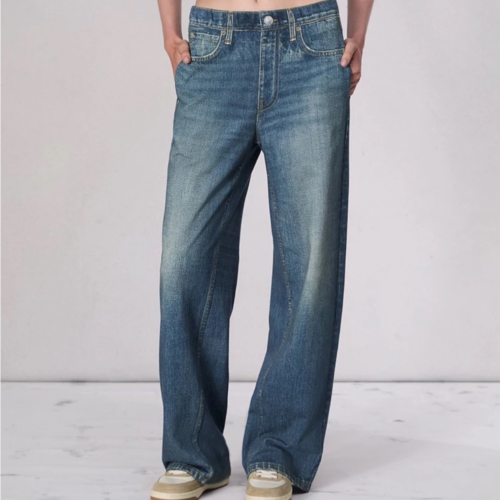 Rag & Bone Miramar Terry Wide-Leg Pant